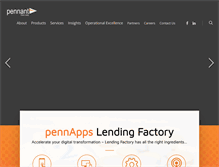 Tablet Screenshot of pennanttech.com